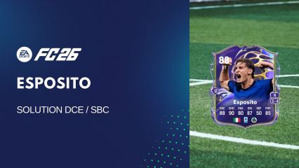 Solution DCE de Francesco Pio Esposito sur FC 26