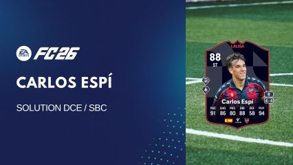 Solution DCE de Carlos Espí sur FC 26
