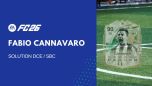 Solution DCE de Fabio Cannavaro sur FC 26