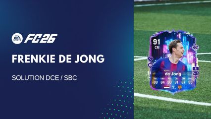 Solution DCE de Frenkie de Jong sur FC 26