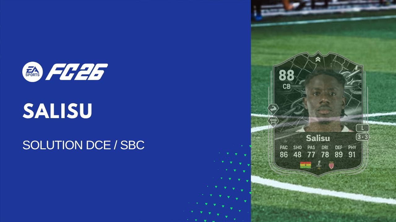 Solution DCE de Mohammed Salisu sur FC 26