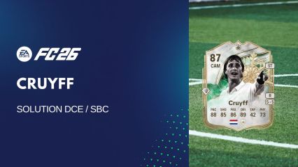 Solution DCE de Johan Cruyff sur FC 26