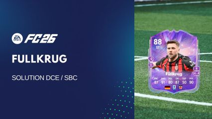 Solution DCE de Niclas Füllkrug sur FC 26