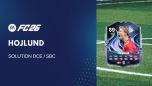 Solution DCE de Rasmus Højlund sur FC 26