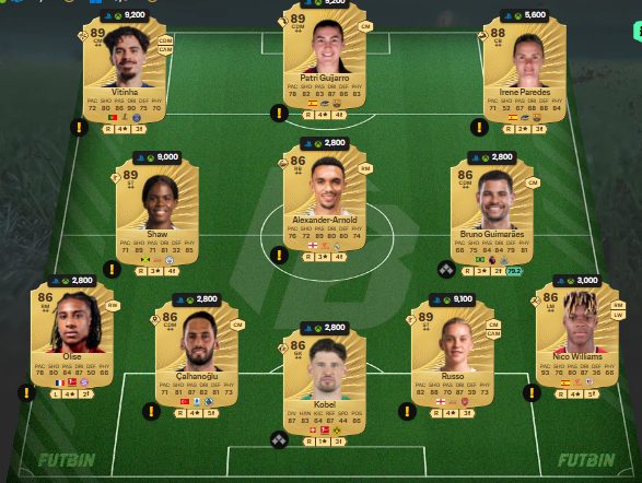 fc 26 solution dce de Bukayo Saka 5