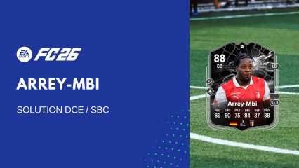 Solution DCE de Bright Arrey-Mbi sur FC 26