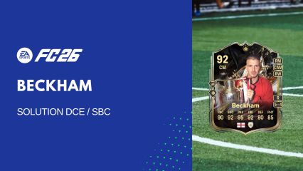 Solution DCE de David Beckham sur FC 26