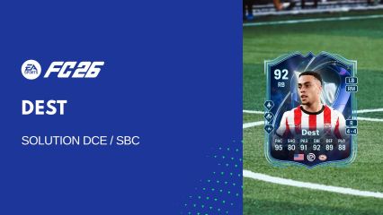 Solution DCE de Sergiño Dest sur FC 26