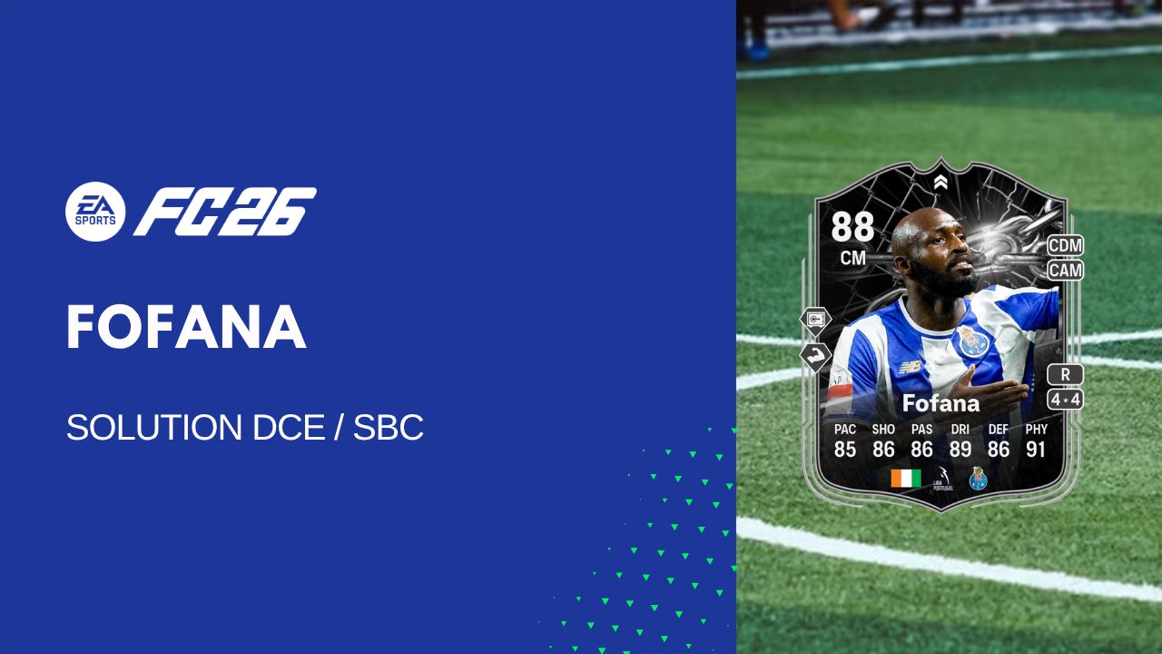 Solution DCE de Seko Fofana sur FC 26