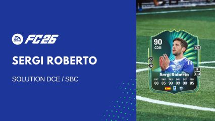 Solution DCE de Sergi Roberto sur FC 26