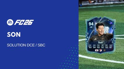 Solution DCE de Heung-Min Son sur FC 26