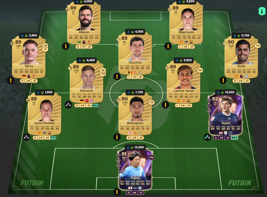 Fc 26 solution dce de Moises Caicedo 1