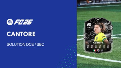 Solution DCE de Sofia Cantore sur FC 26