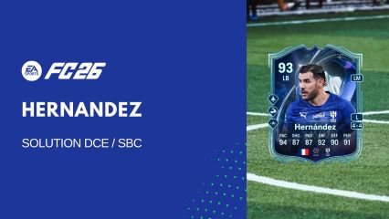 Solution DCE de Théo Hernandez sur FC 26