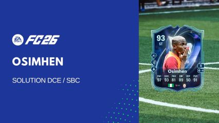 Solution DCE de Victor Osimhen sur FC 26