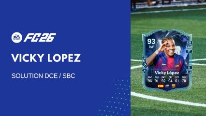 Solution DCE de Vicky López sur FC 26