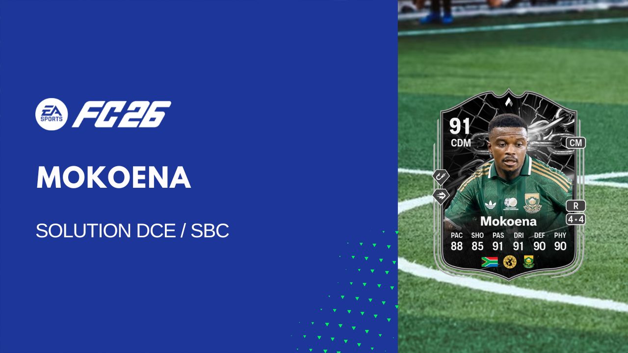 Solution DCE de Teboho Mokoena sur FC 26