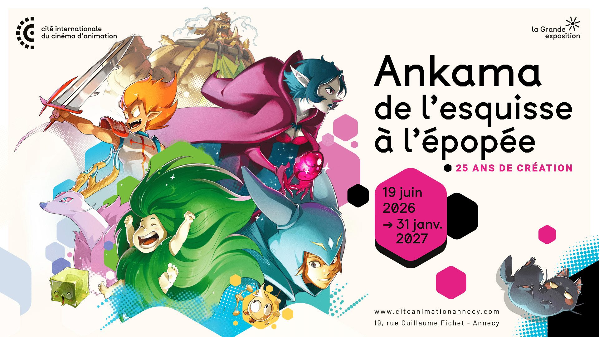 Exposition Ankama 25 ans de création