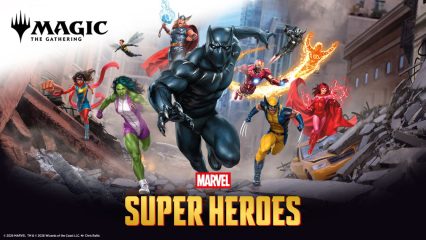 magic gathering marvel super heroes