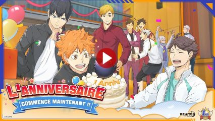 haikyu fly high 1er anniversaire