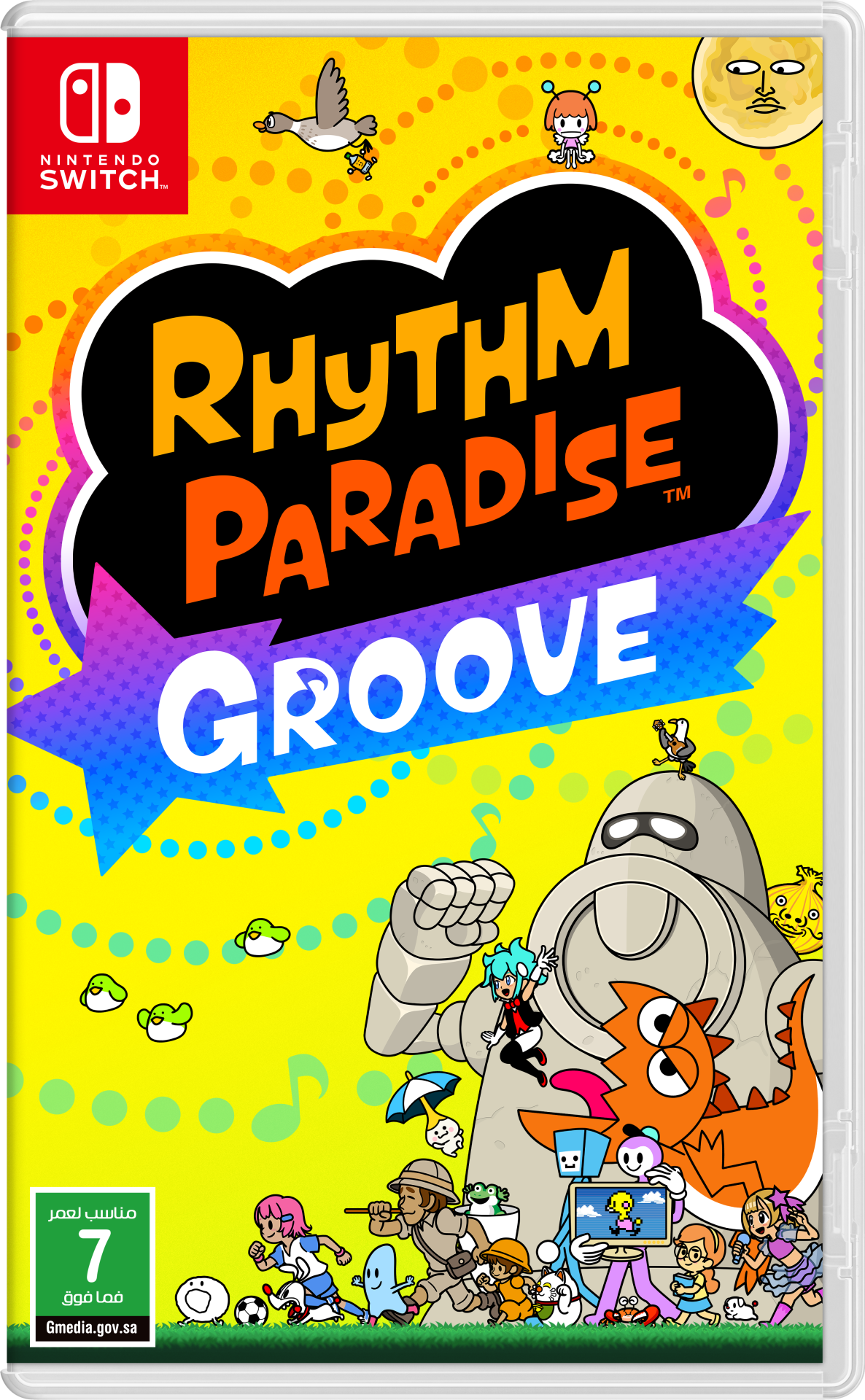 rhythm paradise groove key art