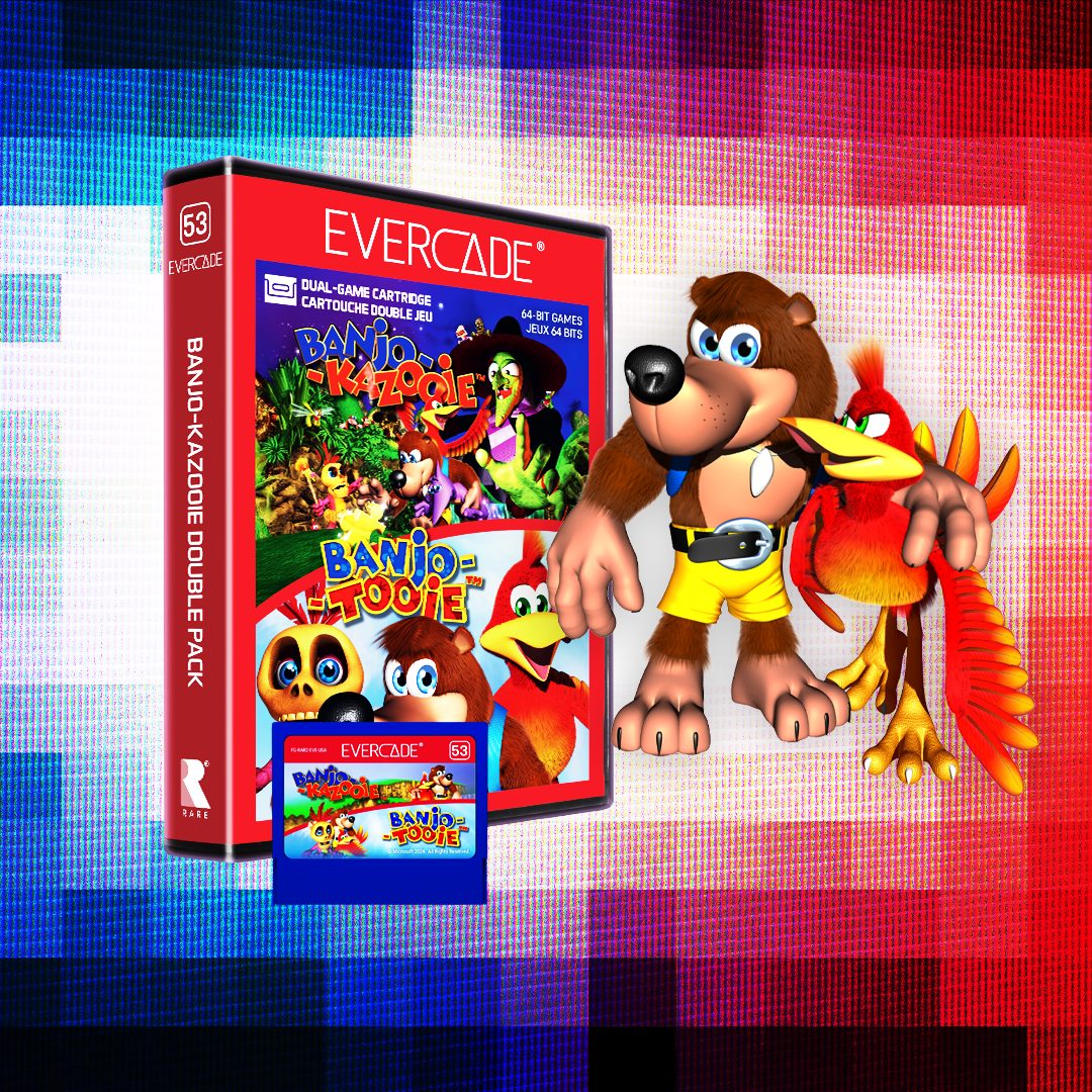 banjo kazooie double pack evercade