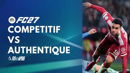 fc 27 gameplay competitf vs authentique