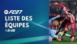 fc 27 liste des equipes mini