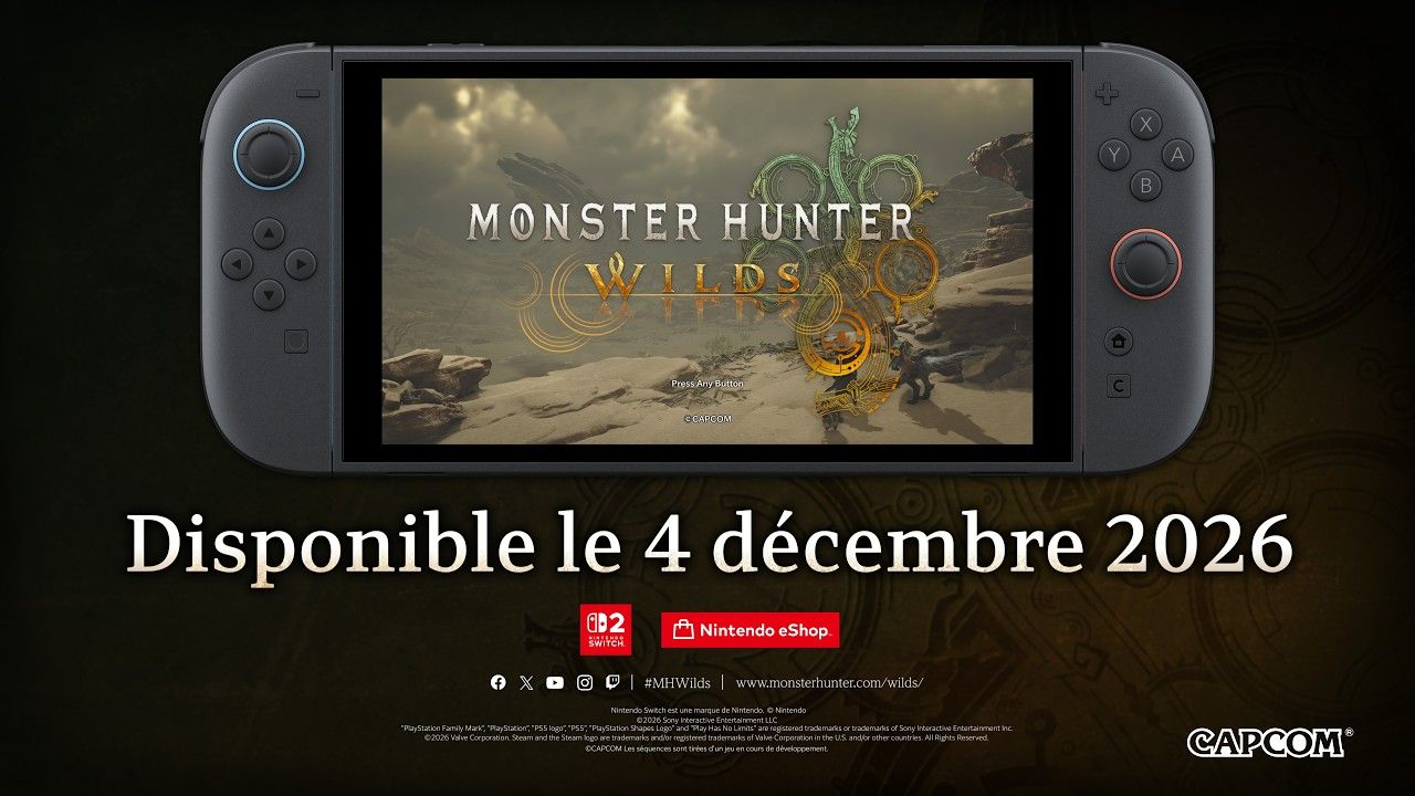 capcom switch2 monster hunter wilds
