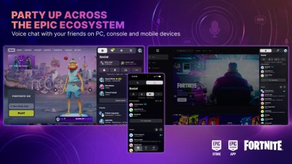 epic parties voice chat