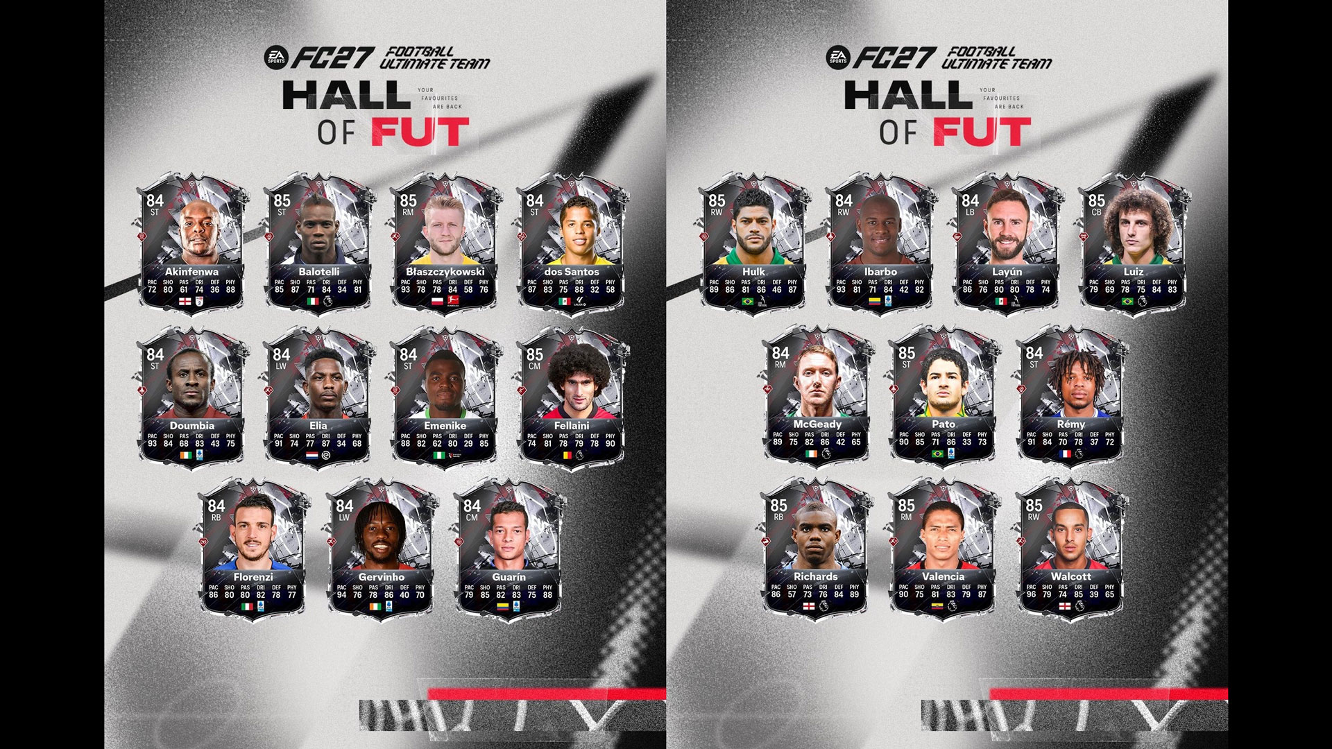 Nouvelle categorie Hall of FUT