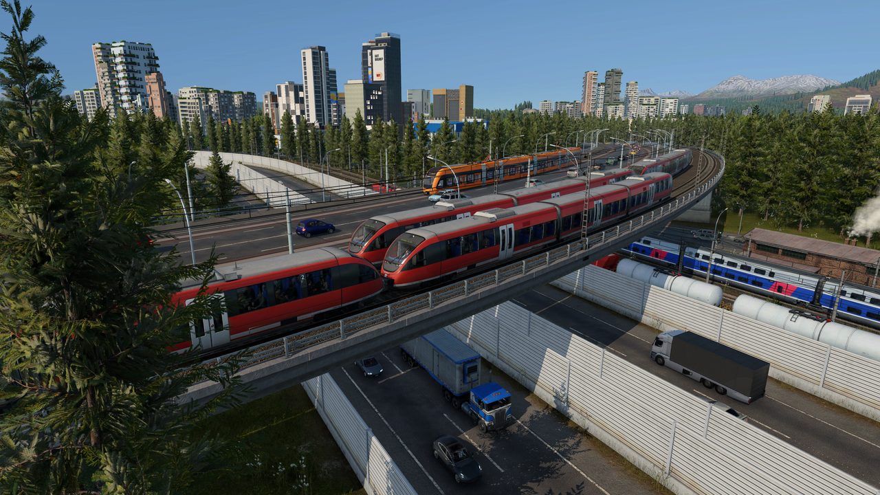 Busy Town Bridge