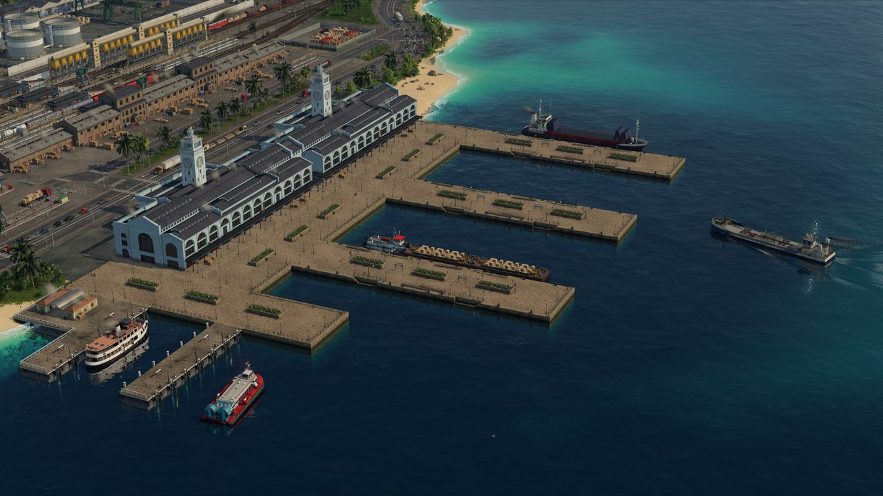 Harbor Scene